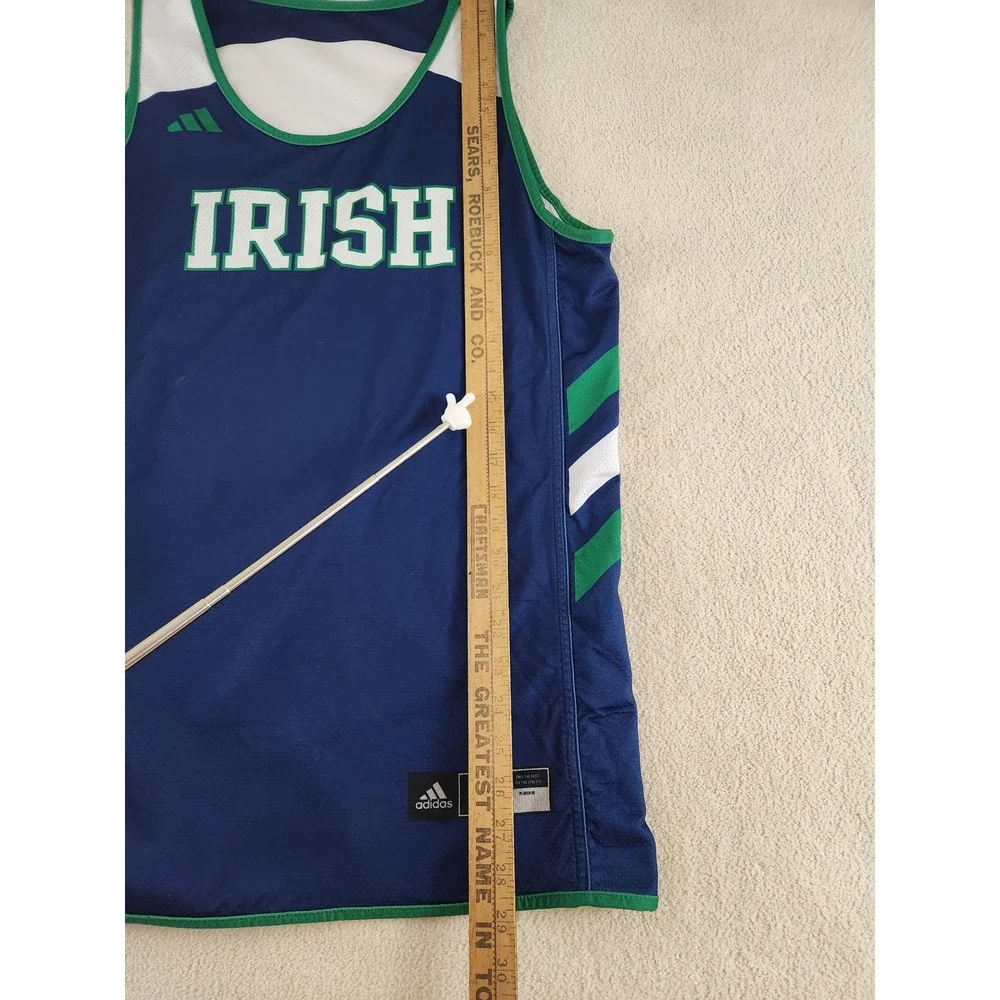 Adidas Notre Dame Fighting Irish Mens Tank Top Navy Size Small